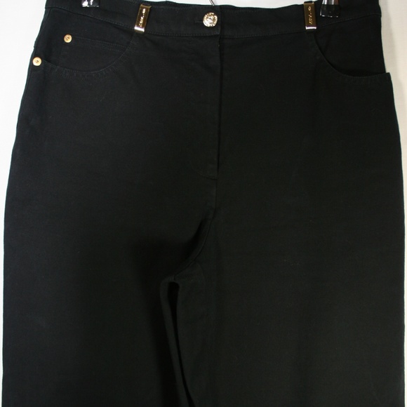 St John Sport by Marie Gray Dark Wash Jeans Sz 10 - Picture 8 of 8